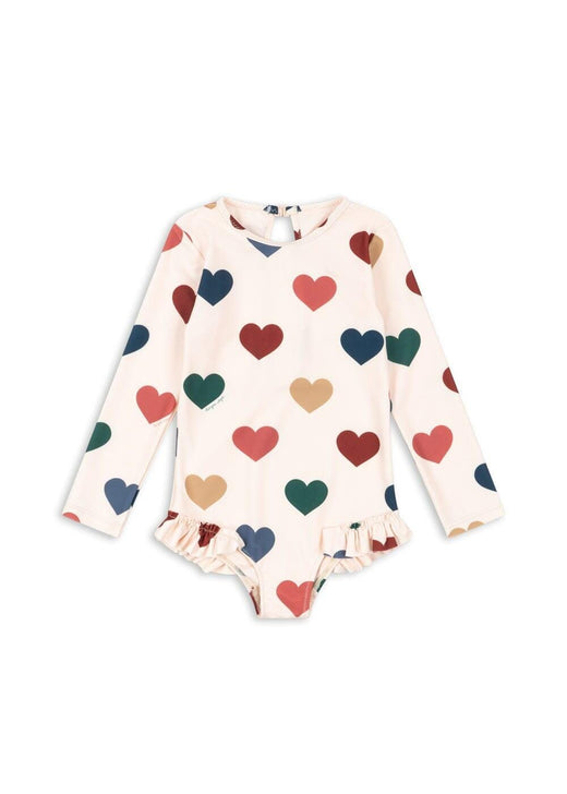 Konges Sløjd - Manuca Ls Swimsuit Grs Ks105466 - Bon Coeur Coloré