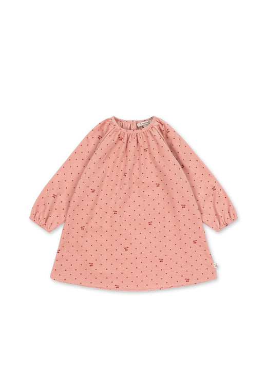 Konges Sløjd - Marlo Dress Gots Ks106146 - Cherry Dot Scarlet