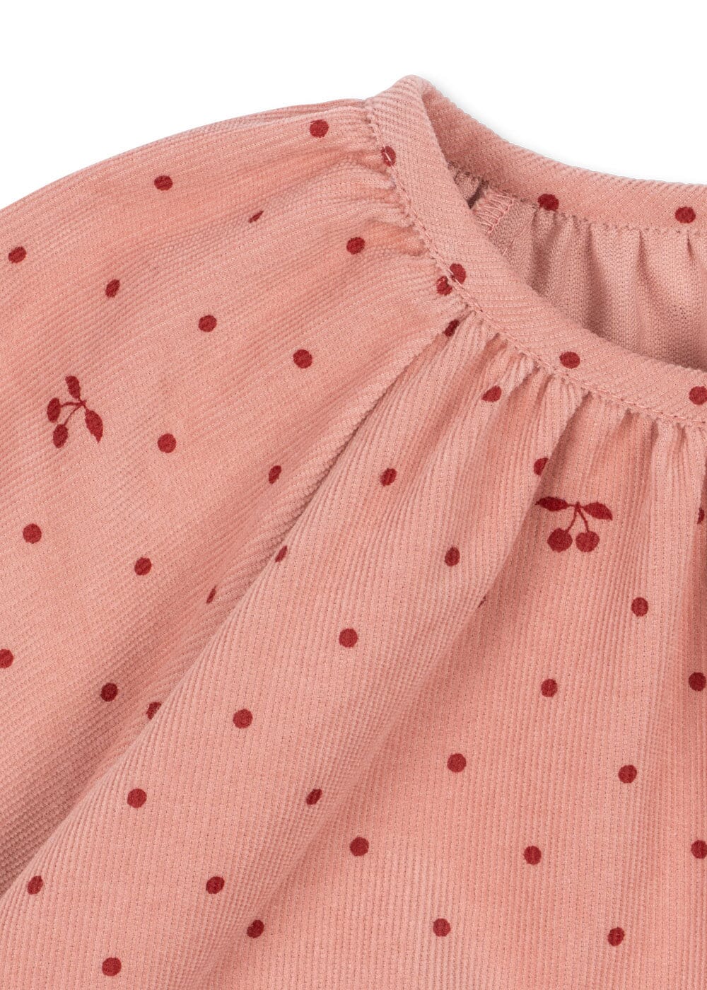 Konges Sløjd - Marlo Dress Gots Ks106146 - Cherry Dot Scarlet