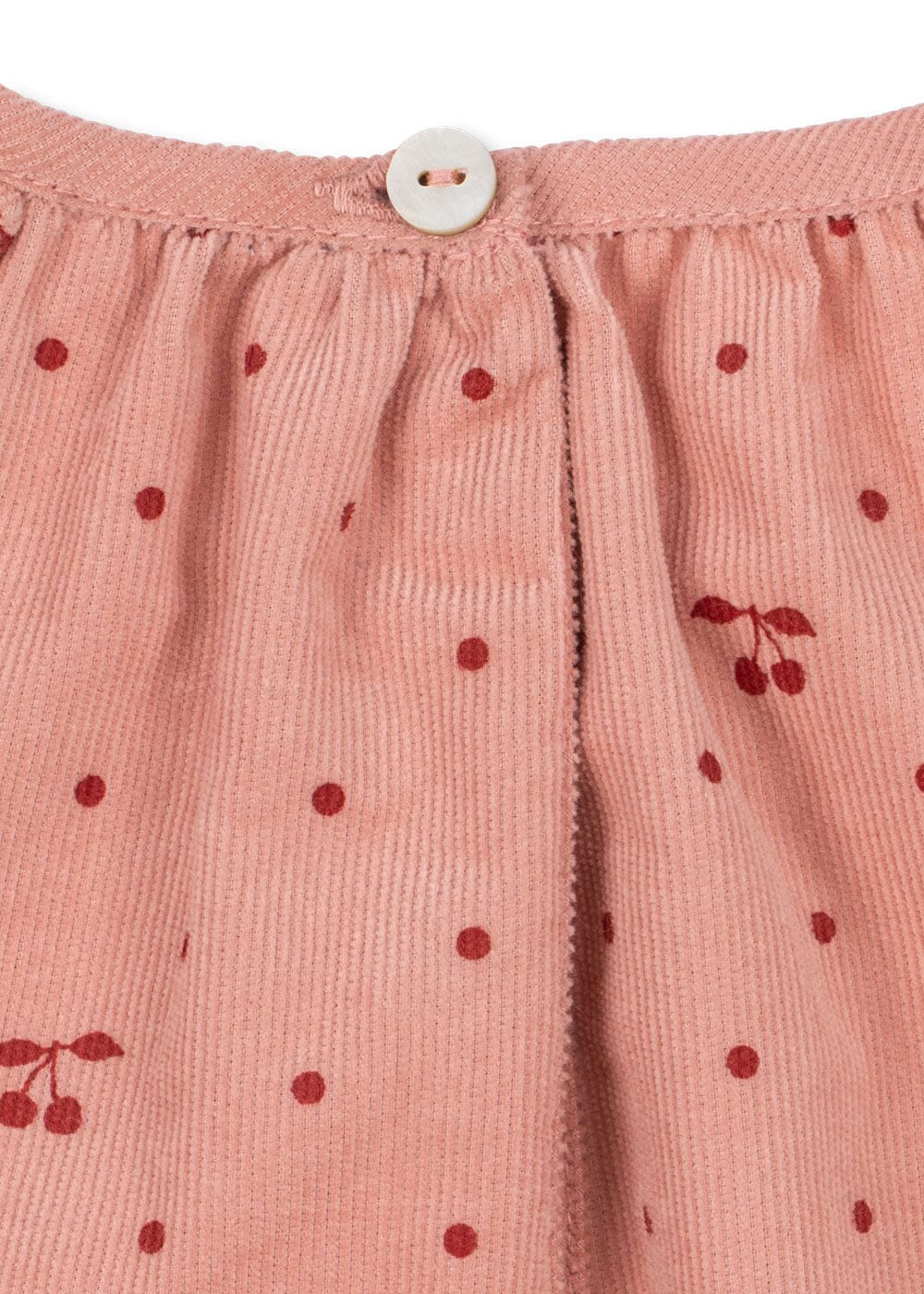 Konges Sløjd - Marlo Dress Gots Ks106146 - Cherry Dot Scarlet