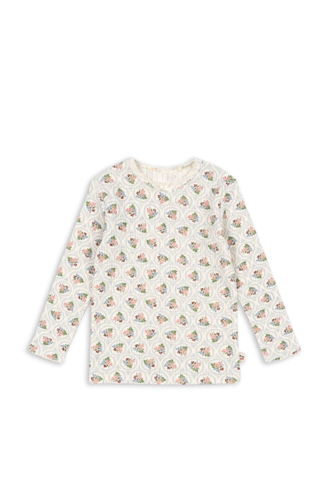 Konges Sløjd - Minnie Blouse Gots Ks104372 - Verona Blues Bluser 