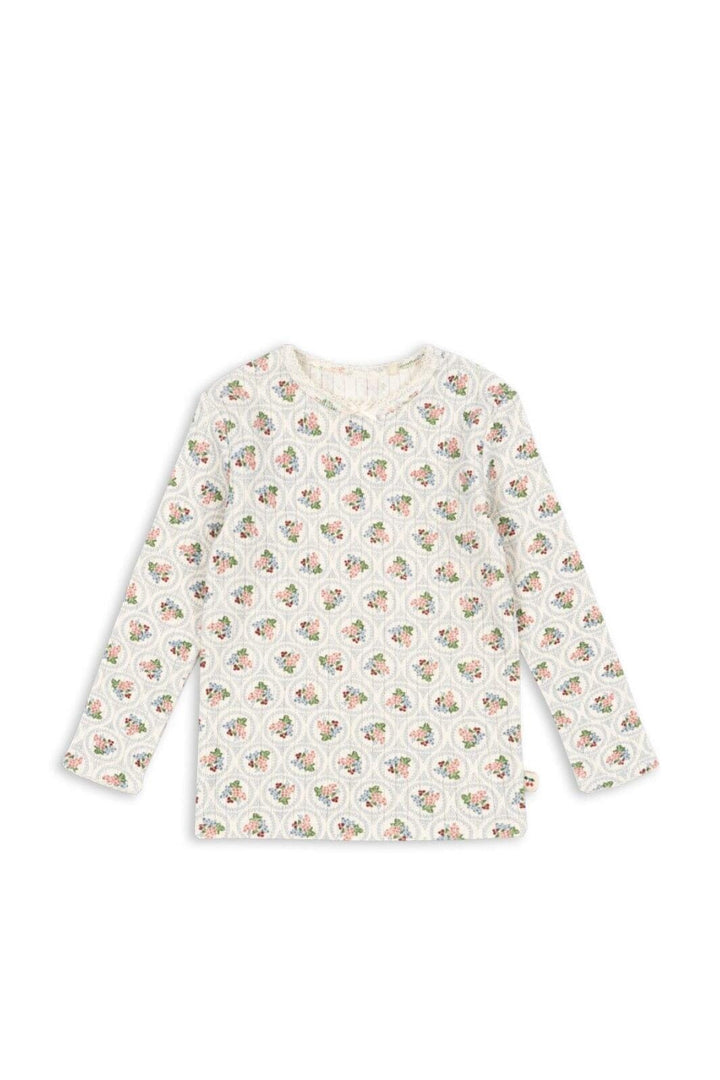 Konges Sløjd - Minnie Blouse Gots Ks104372 - Verona Blues Bluser 