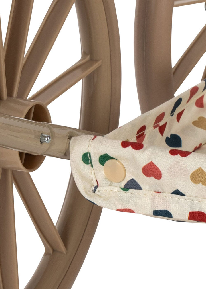 Konges Sløjd - Minnie Doll Pram Ks106560 - Coeur Coloré