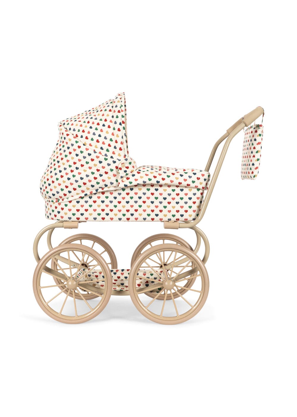 Konges Sløjd - Minnie Doll Pram Ks106560 - Coeur Coloré
