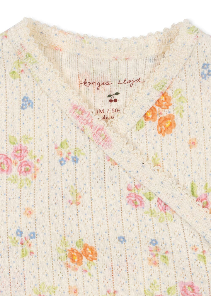 Konges Sløjd - Minnie Newborn Onesie Gots Ks105004 - Nonoka Bodystockings 