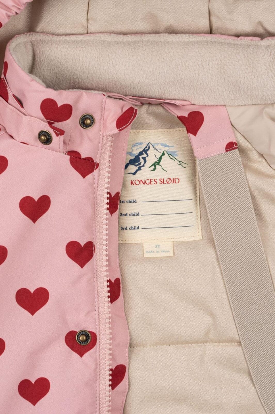 Konges Sløjd - Mismou Frill Jacket Ks103512 - Amour Pink