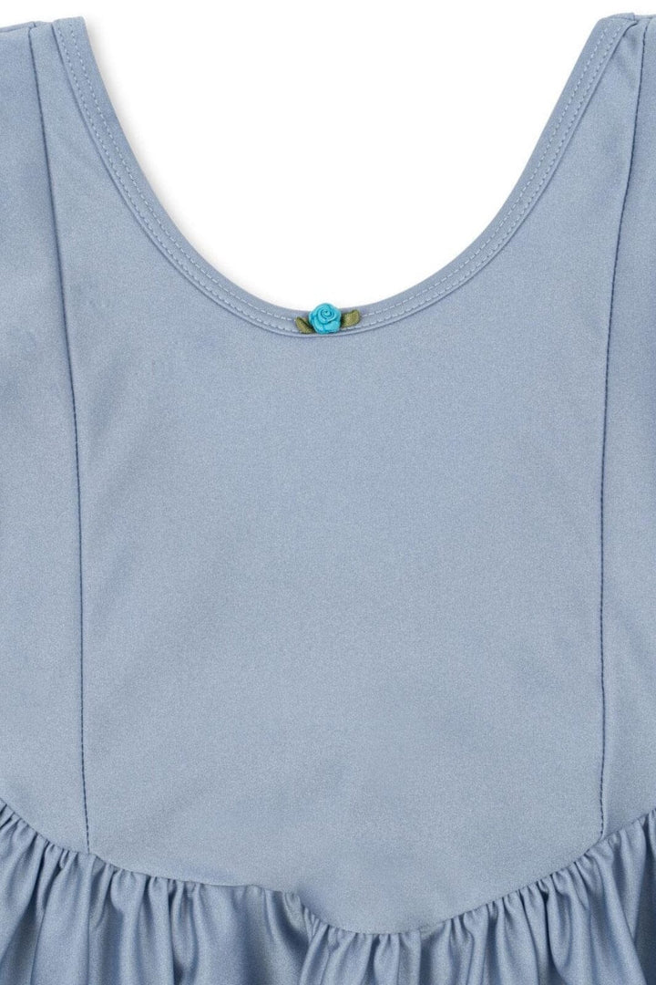 Konges Sløjd - Mousse Puff Dress Ks103928 - Zen Blue