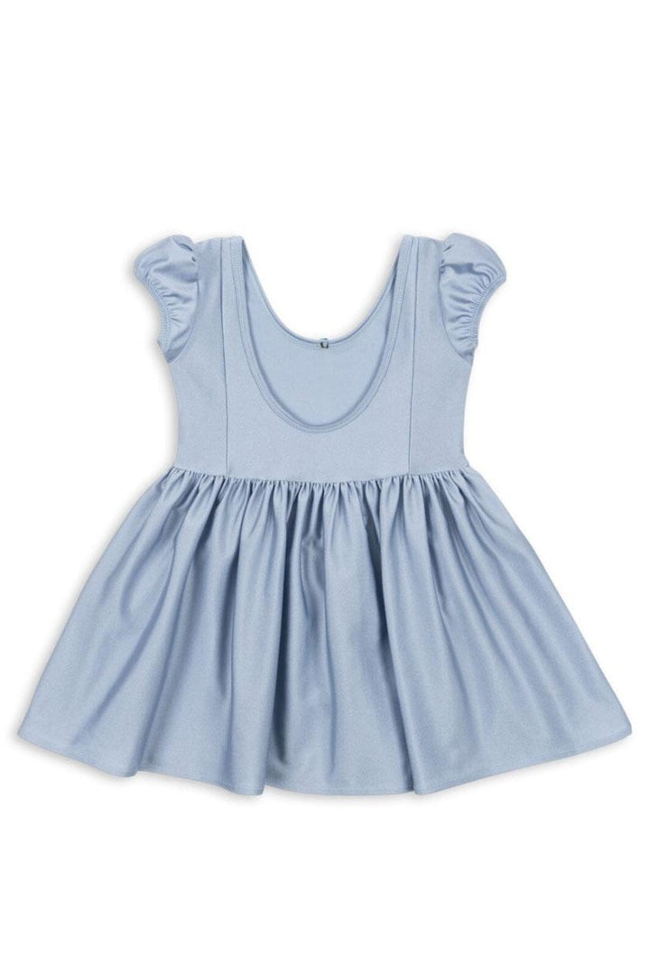 Konges Sløjd - Mousse Puff Dress Ks103928 - Zen Blue