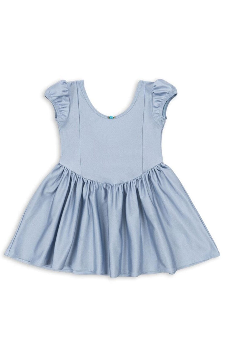 Konges Sløjd - Mousse Puff Dress Ks103928 - Zen Blue