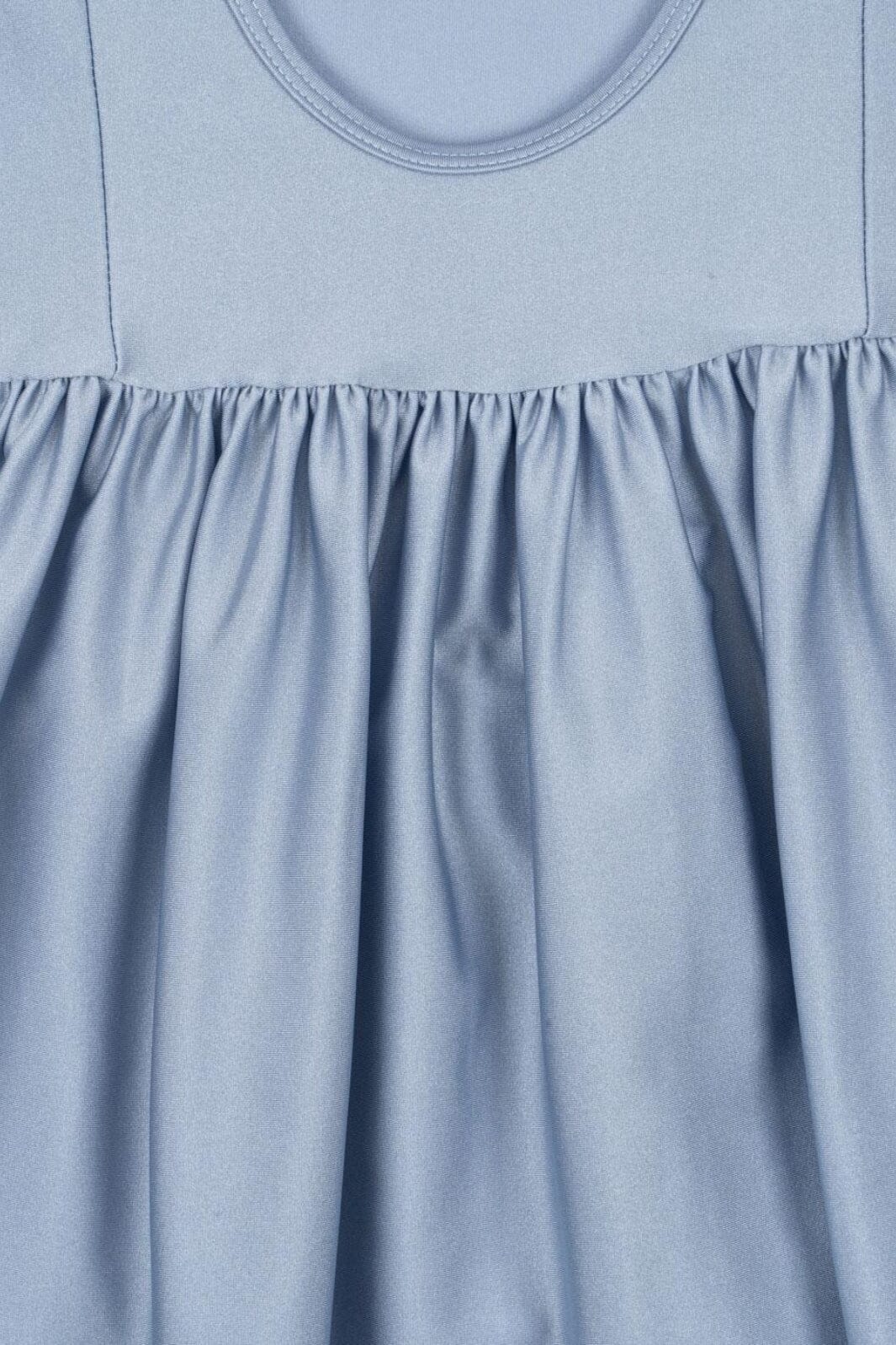 Konges Sløjd - Mousse Puff Dress Ks103928 - Zen Blue