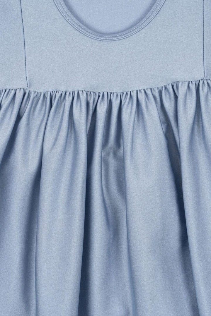 Konges Sløjd - Mousse Puff Dress Ks103928 - Zen Blue