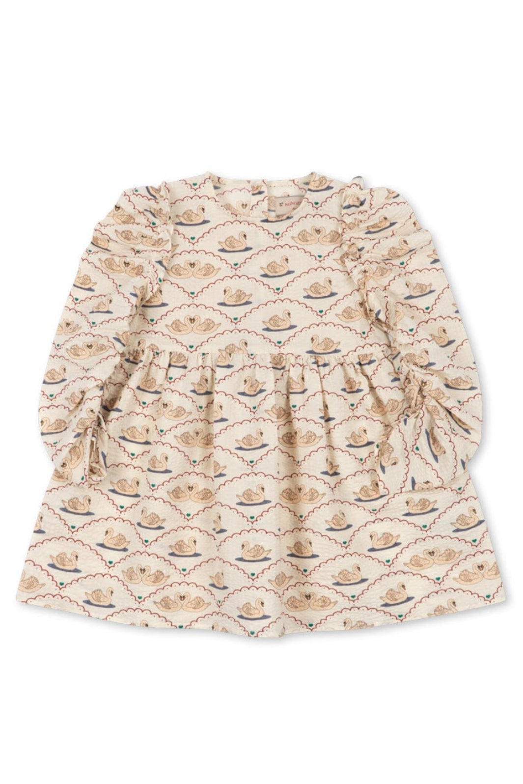Konges Sløjd - Noel Dress Gots Ks107622 - Swan