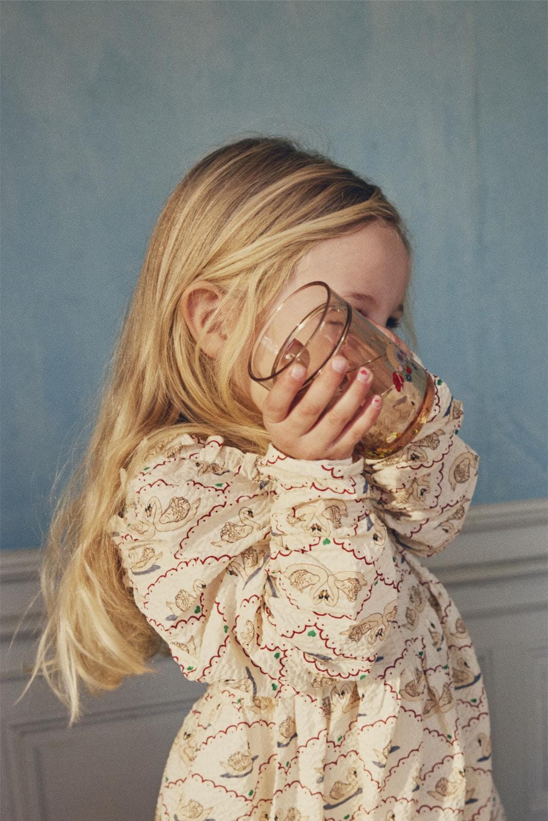 Konges Sløjd - Noel Dress Gots Ks107622 - Swan