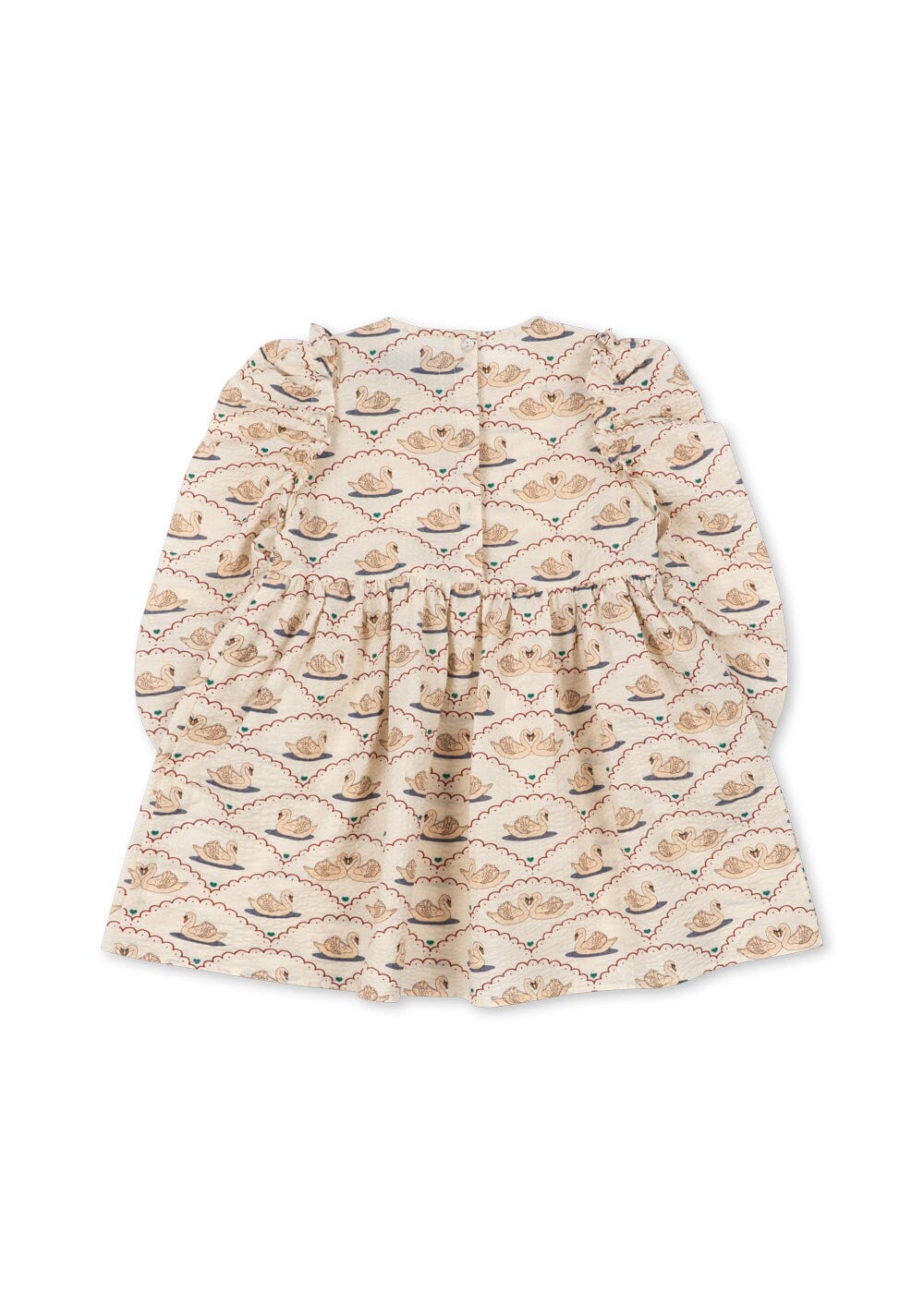 Konges Sløjd - Noel Dress Gots Ks107622 - Swan