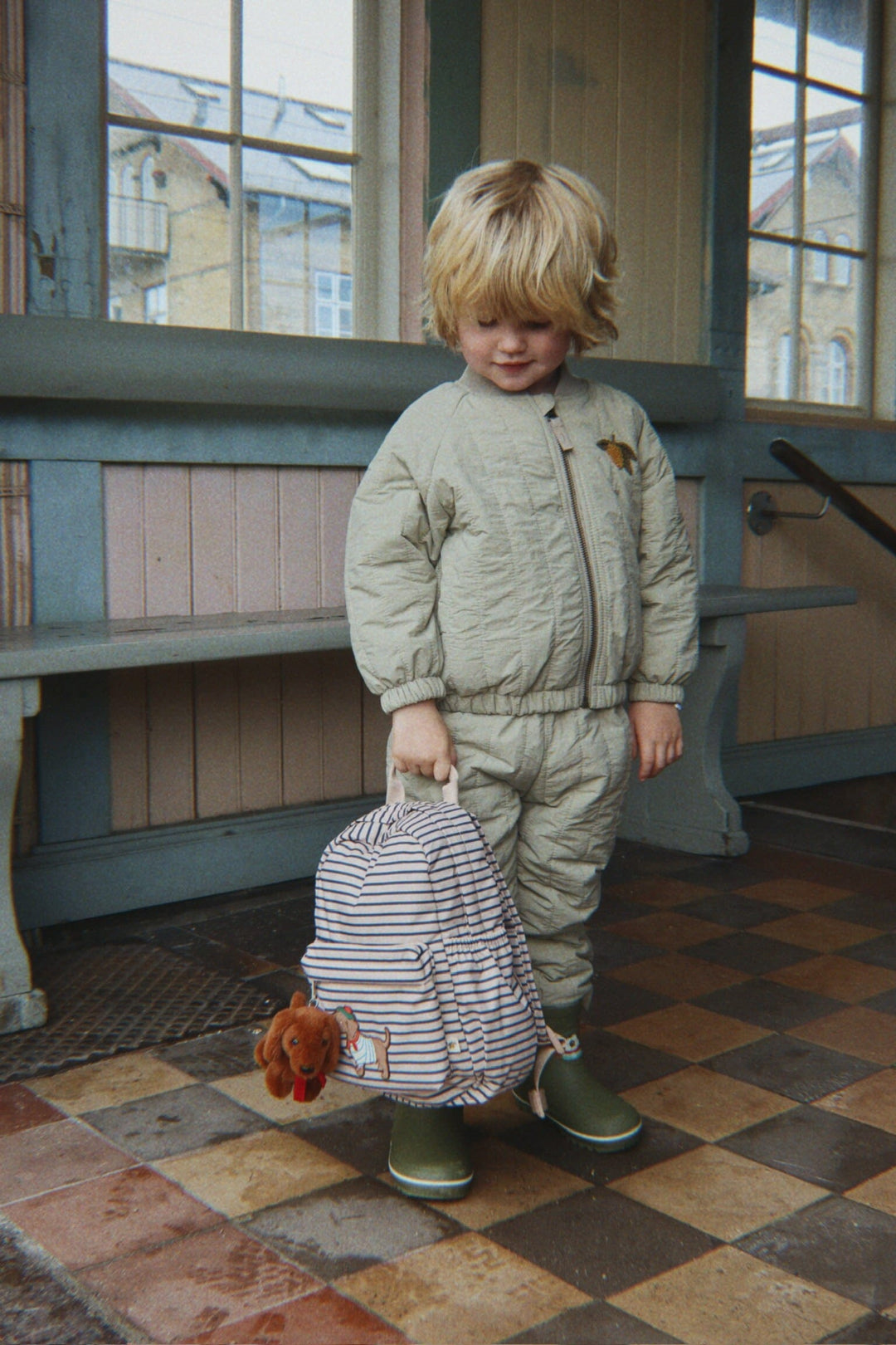 Konges Sløjd - Nohr Mini Backpack Ks105745 - Stripe La Mer Tasker 