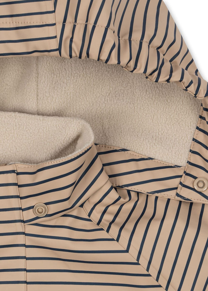 Konges Sløjd - Rainy Palme Dog Set Ks105758 - Stripe La Mer Regntøj 