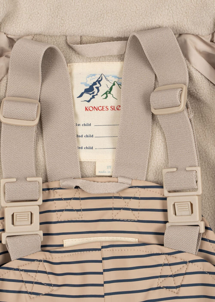 Konges Sløjd - Rainy Palme Dog Set Ks105758 - Stripe La Mer Regntøj 
