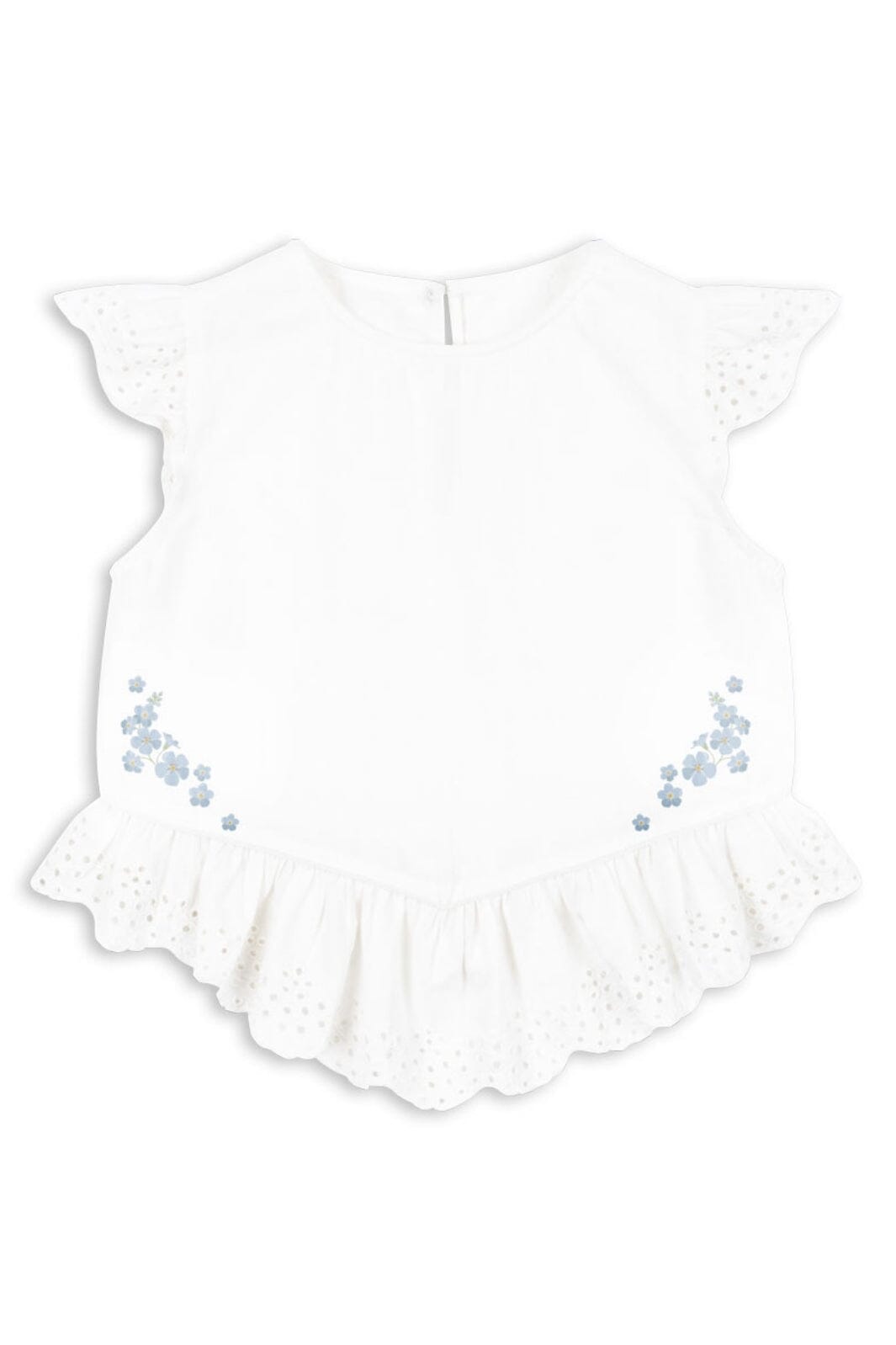 Konges Sløjd - Rhw X Ks Fiori Top Gots Ks103599 - Optic White