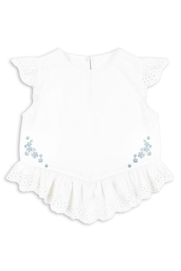 Konges Sløjd - Rhw X Ks Fiori Top Gots Ks103599 - Optic White