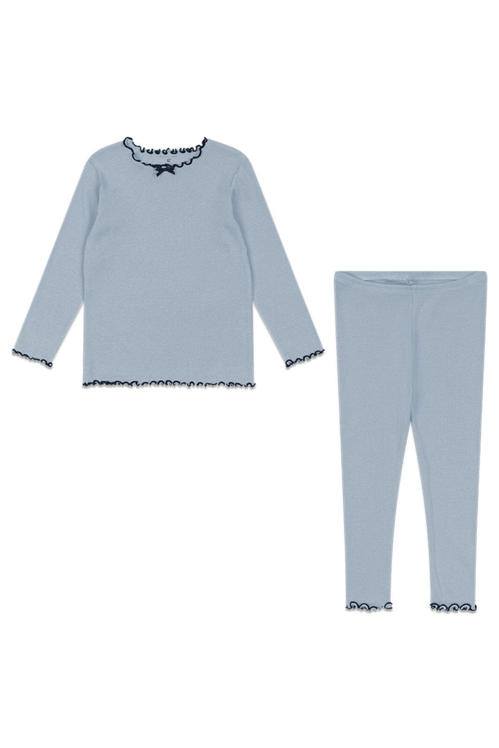 Konges Sløjd - Rivi Rib Set Ocs Ks104065 - Blue Fog