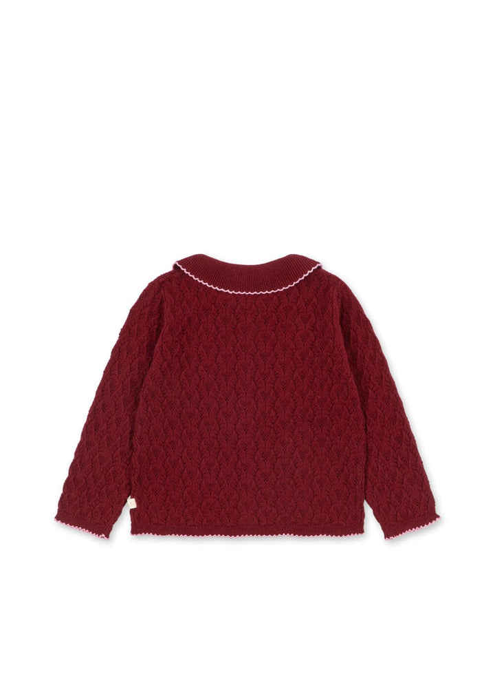 Konges Sløjd - Rosier Cardigan Ks106224 - Pomegranate