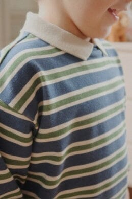 Konges Sløjd - Spotty Ls Polo Gots Ks104433 - Spellbound Stripe Bluser 