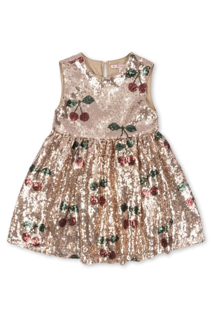 Konges Sløjd - Starla Sequin Dress Ks103990 - Ma Grande Cerise