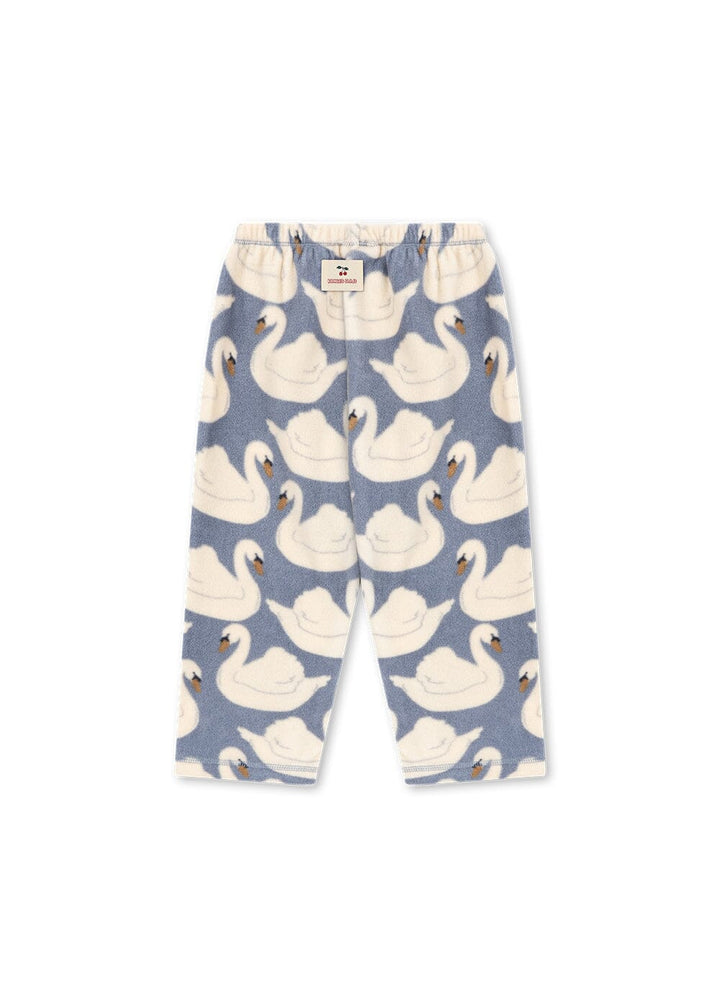 Konges Sløjd - Tavi Fleece Pants Grs Ks105773 - Swan 