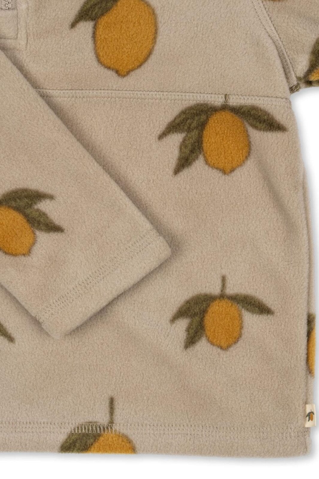 Konges Sløjd - Tavi Fleece Sweatshirt Grs - Mon Grand Citron