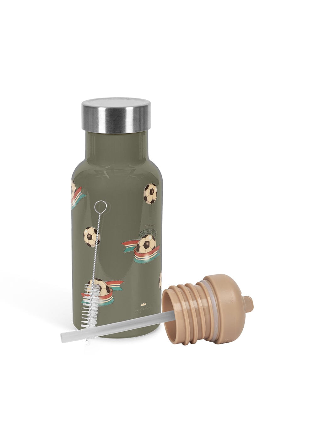 Konges Sløjd - Thermo Bottle Ks105775 - Green/kick It 