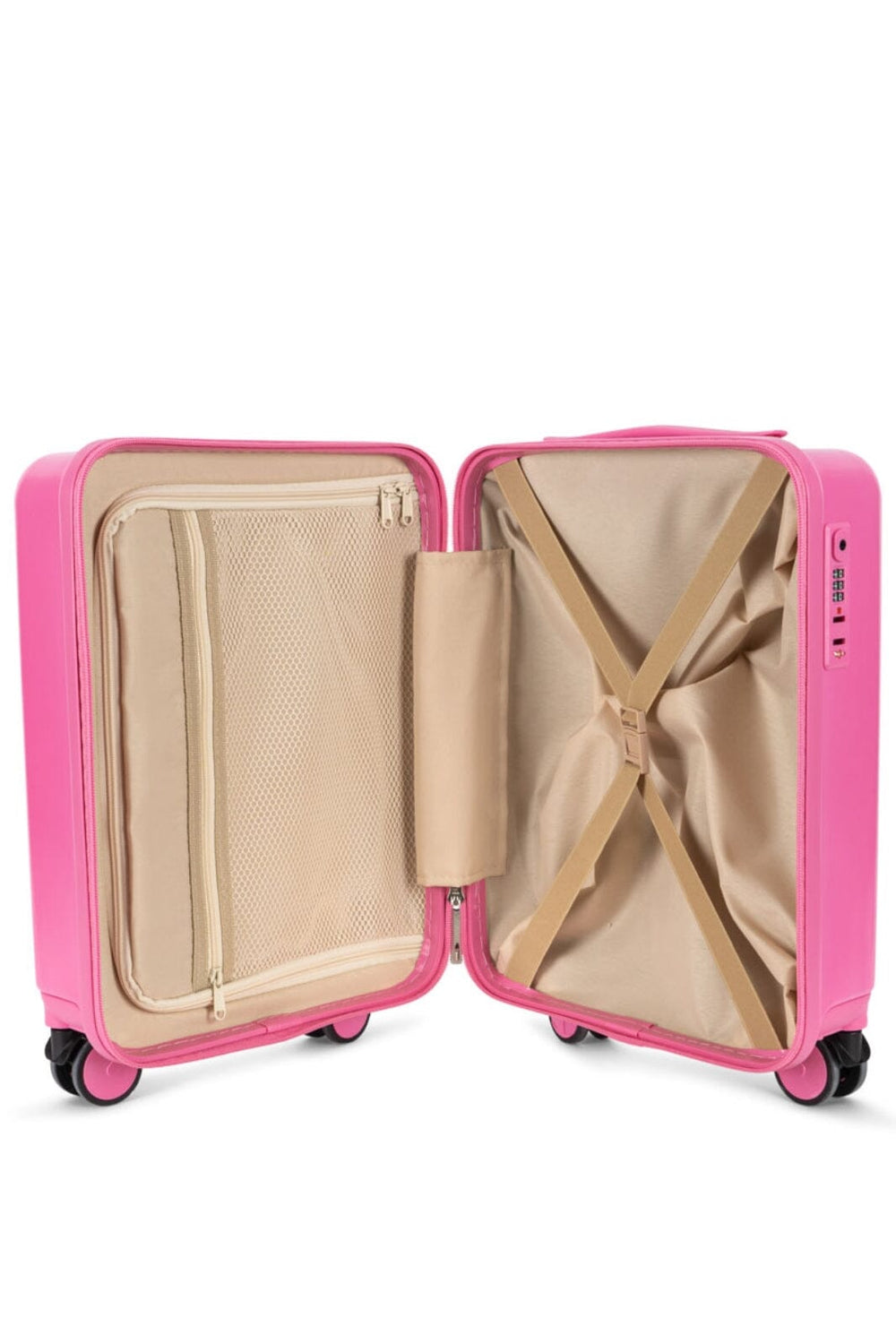 Konges Sløjd - Travel Suitcase Ks102335 - Bow Kitty Pink