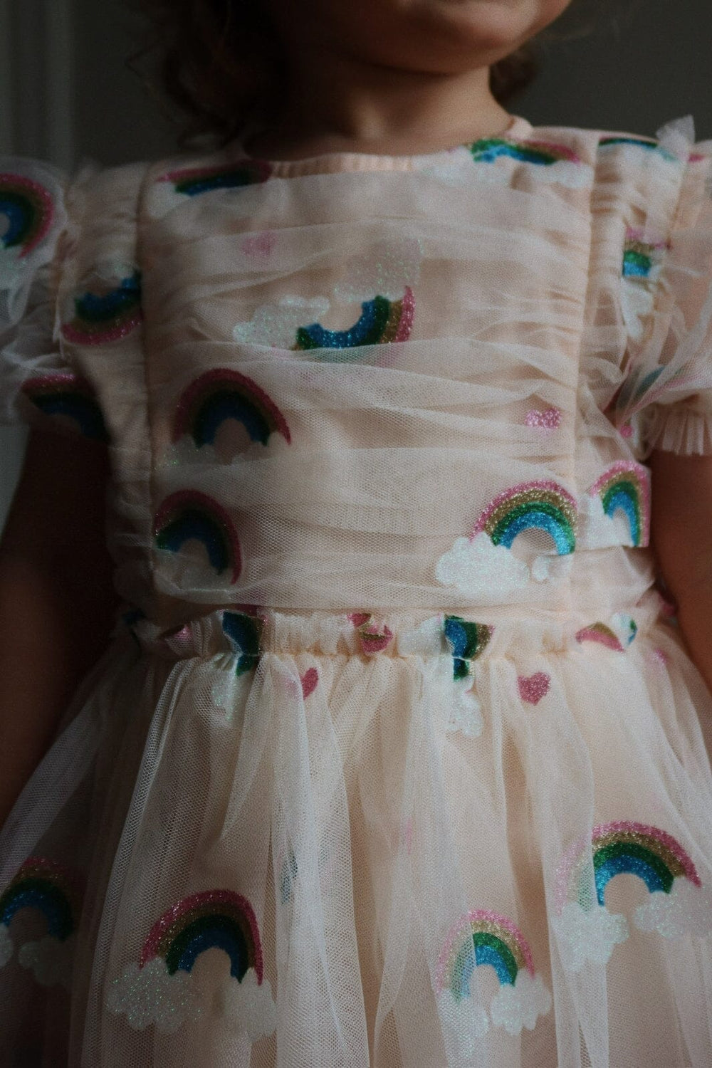 Konges Sløjd - Tullie Dress Ks104020 - Ma Grande Cerise Pink Glitter