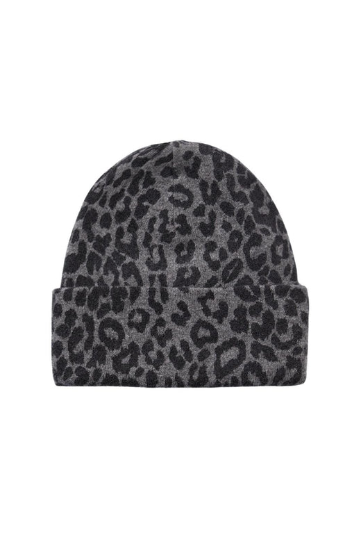 Lala Berlin - Lbbeanie Bina 10020105 - Asphalt Leo Huer 