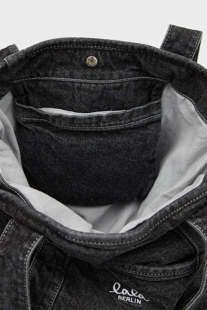 Lala Berlin - Tote Carmela 10016935 - Washed Black Tasker 