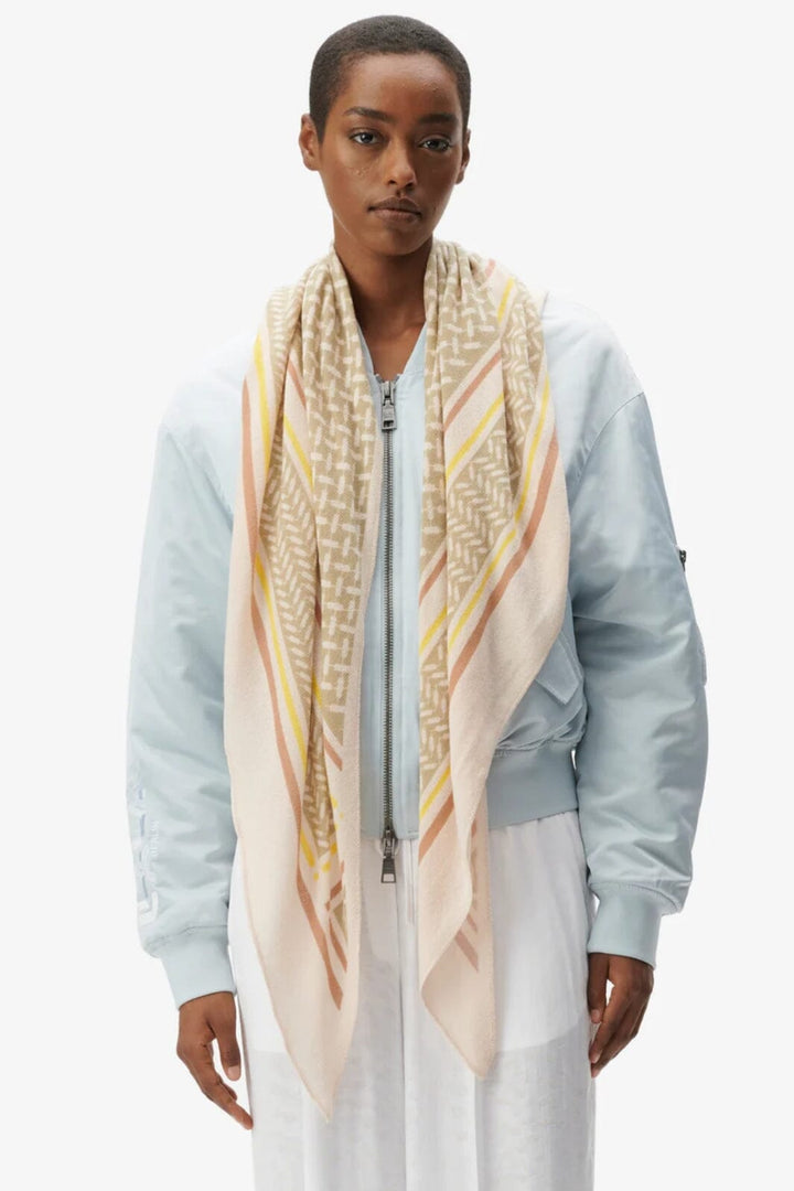 Lala Berlin - Triangle Trinity Neo M - cream pink neo Tørklæder 