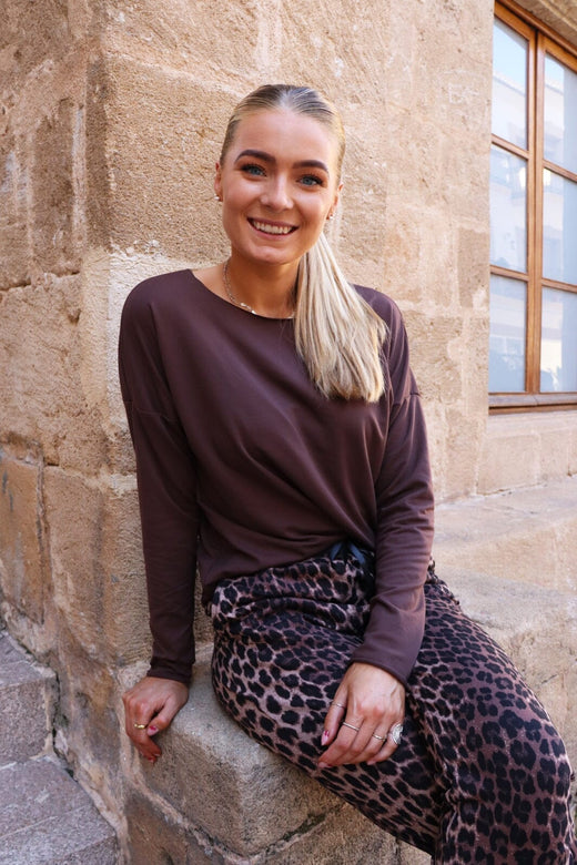 Liberte - Alma-Ls-Top (Fleece) 9354 - Brown