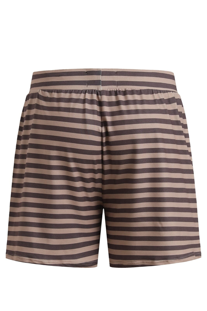 Liberte - Alma-Shorts - Brown Stripe