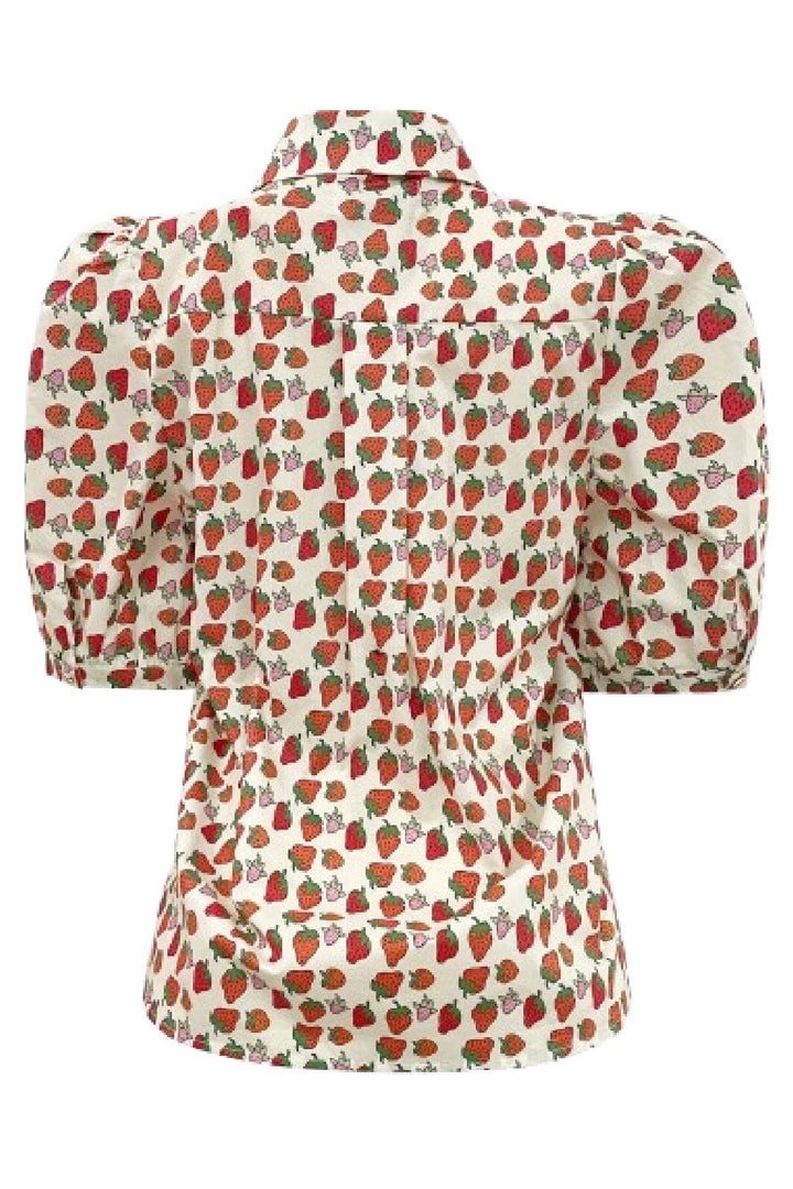 Liberte - Flora-Ss-Blouse 22181 - Strawberry