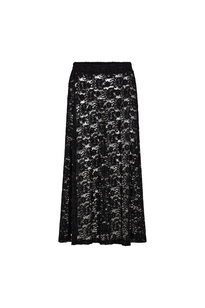 Liberte - Lacy Long Skirt 22355 - Black