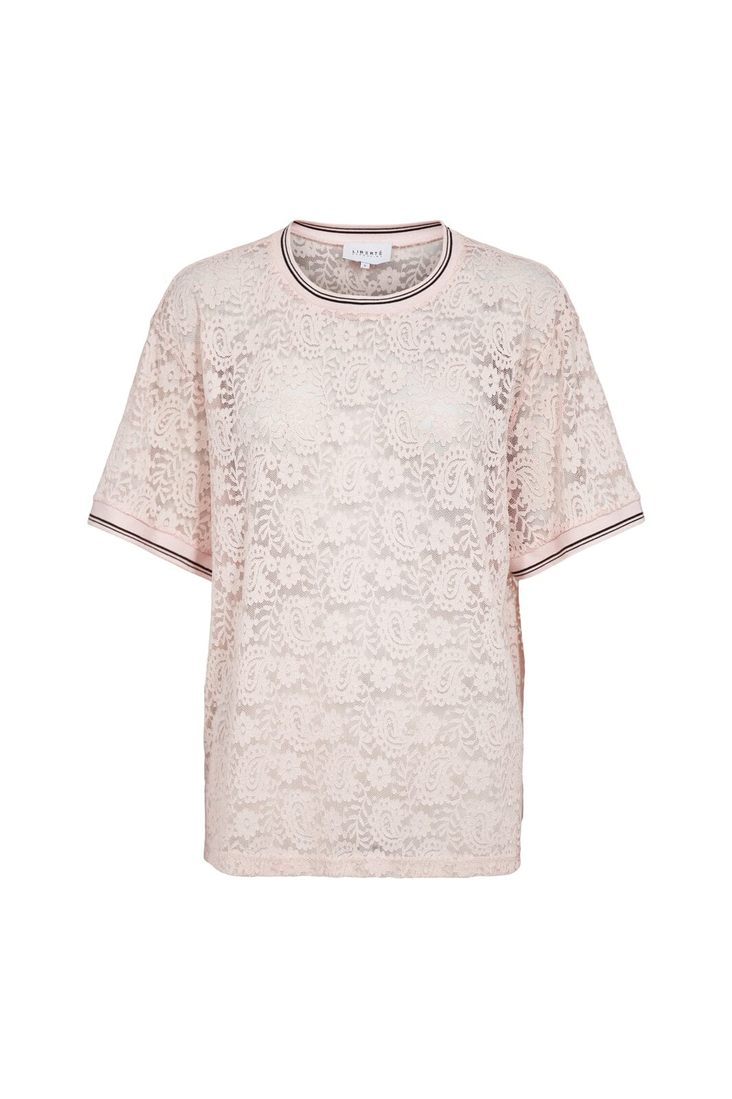 Liberte - Lacy Tshirt 22354 - Rose