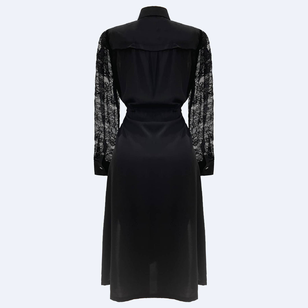 Liberte - Letty-Ls-Long-Shirt 22311 - Black Kjoler 