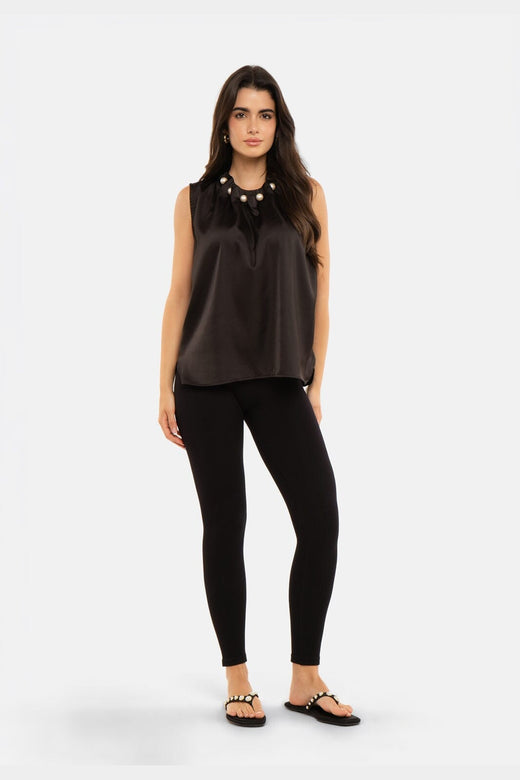 Liberte - Ninna-Rib-Legging 1015 - Black