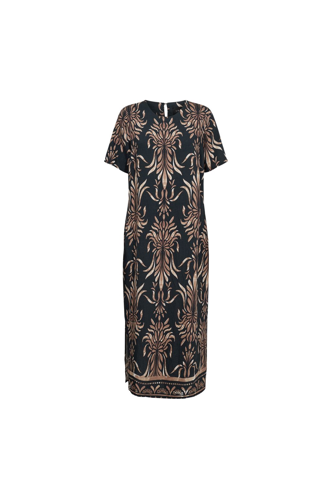Liberte - Wen Ss Dress 22417 - Black Brown