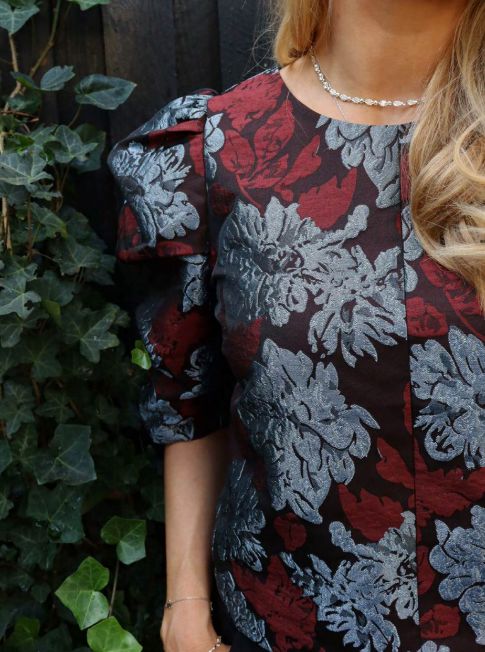 Liberte - Winnie Blouse 22140 - Bordeaux Silver Bluser 