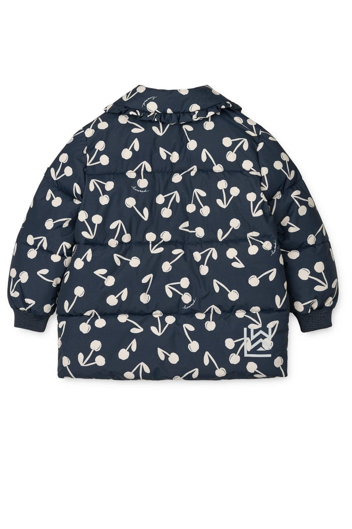 Liewood - Anemone Long Jacket LW20194 - Cherry blossom / Classic navy