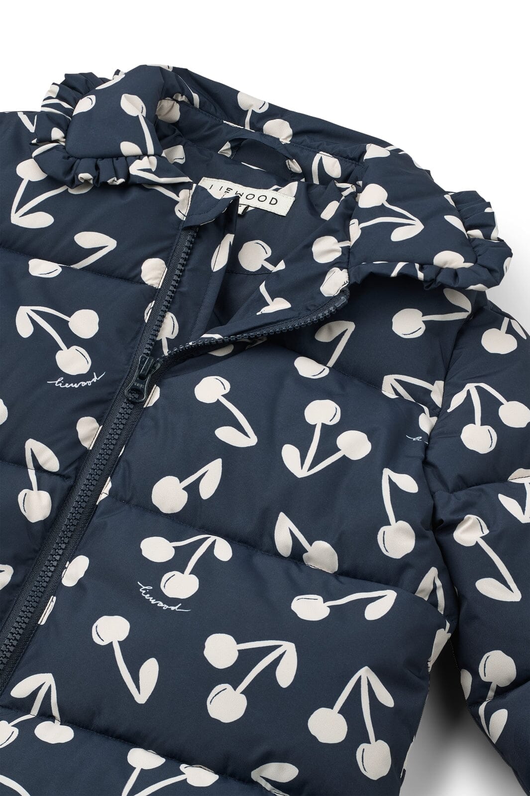 Liewood - Anemone Long Jacket LW20194 - Cherry blossom / Classic navy