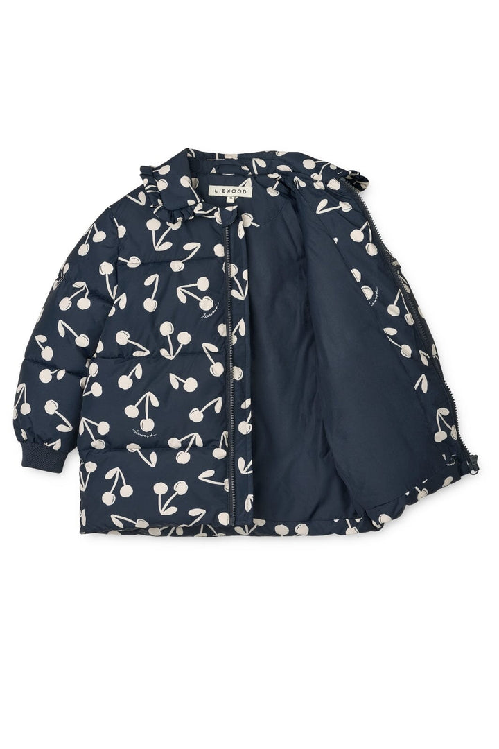 Liewood - Anemone Long Jacket LW20194 - Cherry blossom / Classic navy