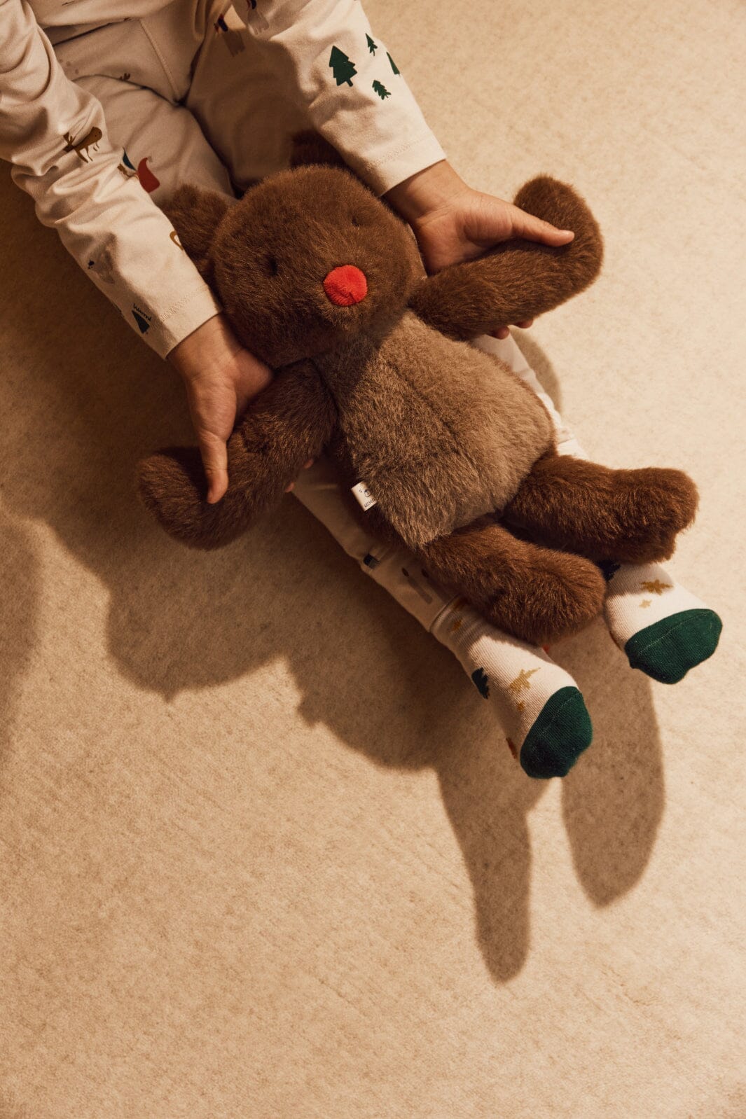 Liewood - Berto Reindeer Teddy LW19883 - Pecan Legetøj 