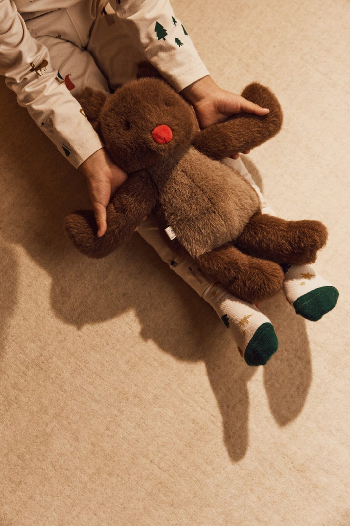 Liewood - Berto Reindeer Teddy LW19883 - Pecan Legetøj 