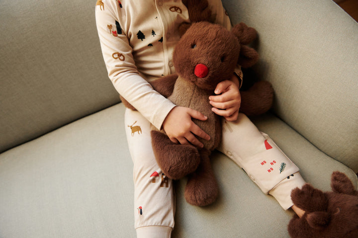 Liewood - Berto Reindeer Teddy LW19883 - Pecan Legetøj 